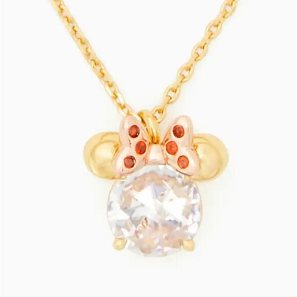 KATE SPADE × DISNEY New York Minnie Pendant Necklace - Picture 1 of 10
